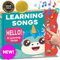 Livro musical Astro aprende inglês para crianças de 1 a 3 anos