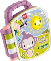 Livro Musical Infantil Fisher-Price Macaco - 6+ Meses
