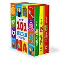 Livro - My First 101 Words Collection - Box com 3 Livrinhos