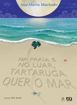 Livro - Na praia e no luar, tartaruga quer o mar