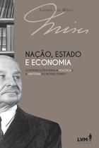 Livro - Nação, Estado e Economia