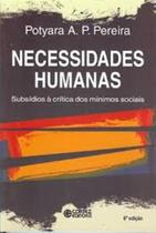 Livro - Necessidades humanas