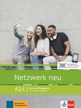 Livro - Netzwerk Neu A2.1 Kurs- Und Ubungsbuch Mit Audios Und Videos