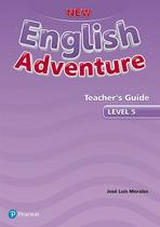 Livro - New English Adventure Teacher's Book Pack Level 5
