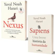 Livro Nexus Uma Breve História Das Redes De Informação + Sapiens Uma Breve História Da Humanidade