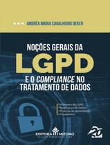 Livro - Nocoes Gerais Da Lgpd E O Compliance No Tratamento De Dados