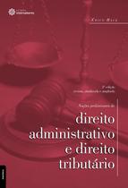 Livro - Noções preliminares de direito administrativo e direito tributário