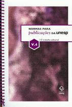 Livro - Normas para publicações da Unesp - Vol. 4