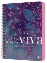 Livro - Nova Bíblia Viva - Leia, Ore e Anote - Flores do Campo Livro - Nova Bíblia Viva - Leia, Ore e Anote - Flores do Campo