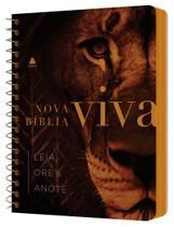 Livro - Nova Bíblia Viva - Leia, Ore e Anote - Leão Força e Poder