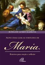 Livro - Nove dias com as virtudes de Maria