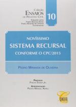 Livro - Novíssimo Sistema Recursal Conforme o CPC/2015 Livro - Novíssimo Sistema Recursal Conforme o CPC/2015