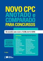 Livro - Novo CPC anotado e comparado para concursos - 2ª edição de 2016