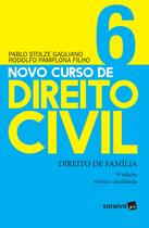 Livro - Novo curso de Direito Civil: Direito de família - 9ª edição de 2019 Livro - Novo curso de Direito Civil: Direito de família - 9ª edição de 2019