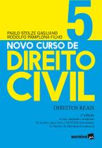 Livro - Novo Curso de Direito Civil - Vol 5 - Direitos Reais - 2ª Ed. 2020