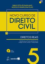 Livro - Novo Curso de Direito Civil - Vol. 5 - Direitos Reais - 8ª Edição 2026