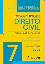 Livro - Novo Curso de Direito Civil - Vol.7 - Direito das Sucessões - 12ª Edição 2025