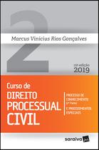 Livro - Novo curso de direito processual civil 2 - 15ª edição de 2019