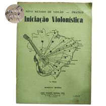 Livro novo método de violao pratico iniciação violonística 1 edição benedicto moreira ( estoque antigo )