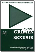 Livro - Novos crimes sexuais - 1 ed./2009