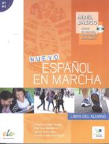 Livro - Nuevo Espanol En Marcha Brasil Basico - Alumno + Cd