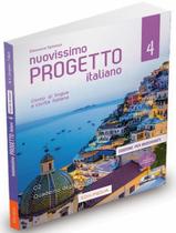 Livro - Nuovissimo Progetto Italiano 4 (C2) - Quaderno Degli Esercizi - DellInsegnante + Cd Audio Mp3