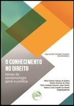 Livro - O conhecimento no direito Livro - O conhecimento no direito