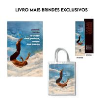Livro - O cozer das pedras, o roer dos ossos + marca-página + ecobag