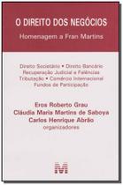 Livro - O direito dos negócios - 1 ed./2016