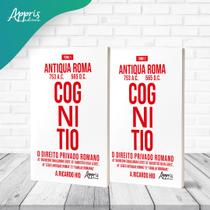 Livro - O Direito Privado Romano, at ‘Duodecim Tabularum Leges’ at ‘Augustus Iulia Leges’, at ‘Leges Antiquae Romae’ et ‘Familae Romanae' - Volume I e II