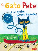 Livro - O Gato Pete e os quatro botões bacanões