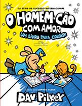 Livro - O Homem-Cão com amor: um livro para colorir