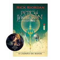 Livro O ladrão de raios, vol. 1 Série Percy Jackson e os olimpianos novas capas, de Rick Riordan, capa mole, edição 1 em português, 2023 - Intrínseca