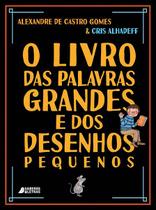 Livro - O livro das palavras grandes e dos desenhos pequenos