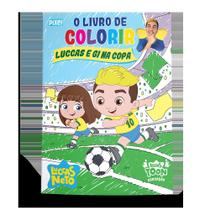 Livro - O livro de colorir Luccas e Gi na Copa Livro - O livro de colorir Luccas e Gi na Copa
