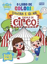 Livro - O livro de colorir Luccas e Gi no circo