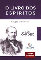 Livro - O livro dos espíritos - letras gigantes Livro - O livro dos espíritos - letras gigantes