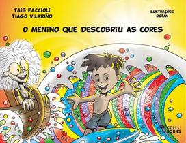 Livro - O menino que descobriu as cores