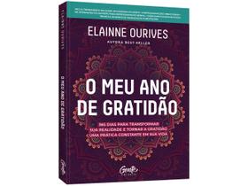 Livro O Meu Ano de Gratidão Elainne Ourives