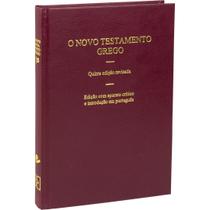 Livro - O Novo Testamento Grego - 5ª Edição