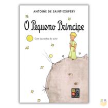 Livro O Pequeno Príncipe Capa em Papel Cartão Brochura Editora Pé da Letra