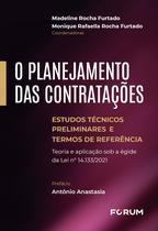 Livro - O planejamento das contratações: estudos técnicos preliminares e termos de referência