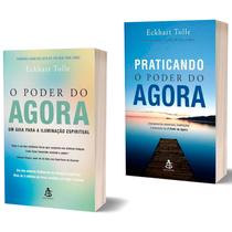 Livro O Poder do Agora + Praticando o Poder do Agora - Eckhart Tolle Livro O Poder do Agora + Praticando o Poder do Agora - Eckhart Tolle