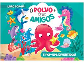 Livro - O Polvo e Seus Amigos Livro Pop-Up Livro - O Polvo e Seus Amigos Livro Pop-Up