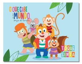 Livro - O que cabe no meu mundo: Toque e Sinta