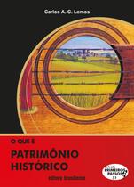 Livro - O que é patrimônio histórico