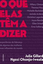 Livro - O que elas têm a dizer