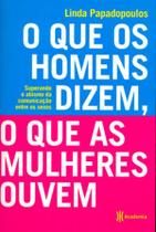 Livro - O que os homens dizem, o que as mulheres ouvem