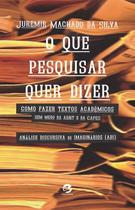 Livro - O que pesquisar quer dizer