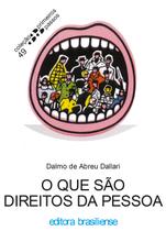 Livro - O que são direitos da pessoa